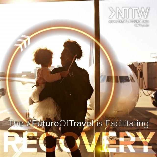It's National Travel and Tourism Week! As more COVID regulations subside nationally and internationally, the #futureoftravel is forming. Recovery from the the last 2 years is happening quickly as people plan some of their greatest vacations yet to make up for lost time. Tell us about your upcoming trips. What are you excited about for the future of travel? ✈️ 🚆 🚙